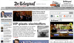 De Telegraaf screenshot