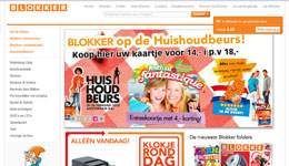 Website van de dag: Blokker.nl Blokker.nl screenshot