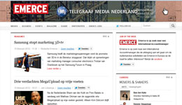 Website van de dag: Emerce.nl Emerce.nl screenshot