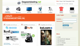 Dagaanbieding.net screenshot