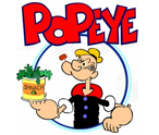 Popeye voor het eerst in krant