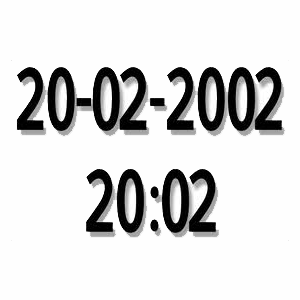 Vandaag in het verleden: Drievoudig palindroom Drievoudig palindroom