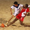 Beachvoetbal is sport