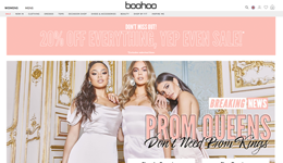 Logo Boohoo.com groot