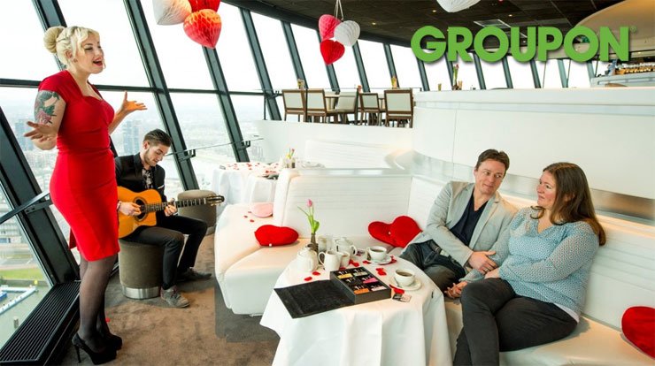 Groupon verzorgt Verrassingsdeal huwelijksaanzoek