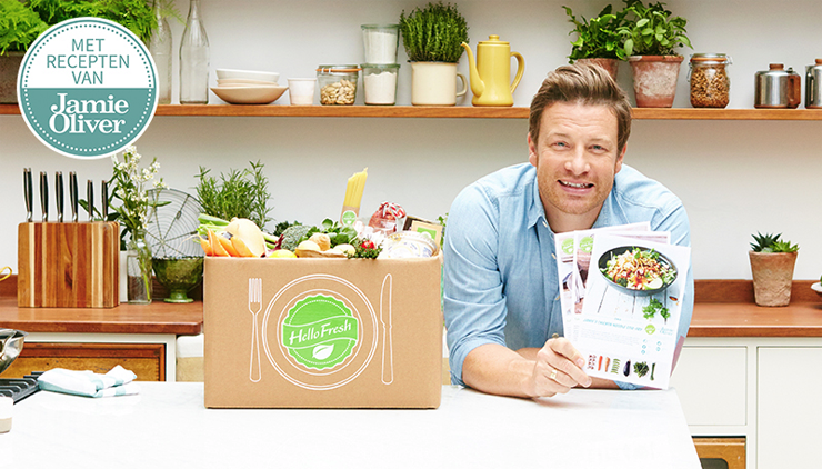 HelloFresh werkt samen met Jamie Oliver
