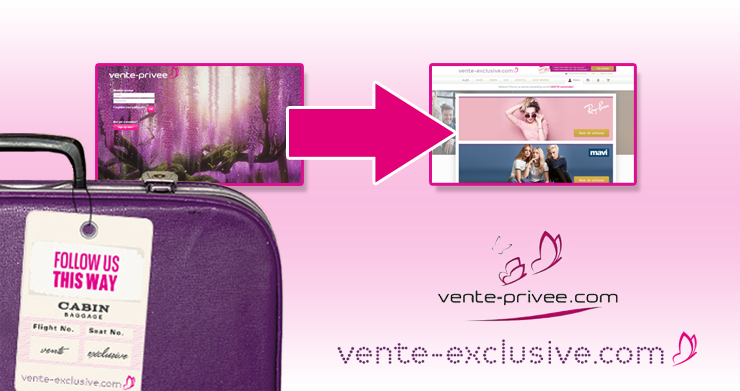 Vente-privee.com in Nederland verder als Vente-exclusive.com