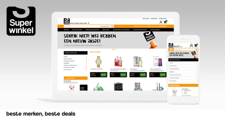 Nieuw jasje voor Superwinkel.nl!