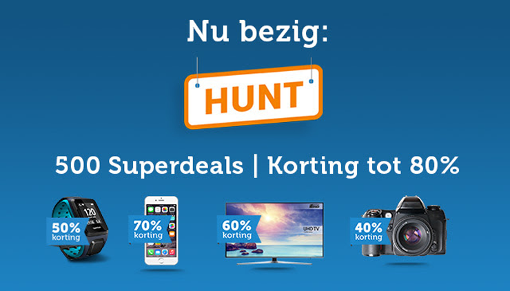iBOOD HUNT in volle gang!