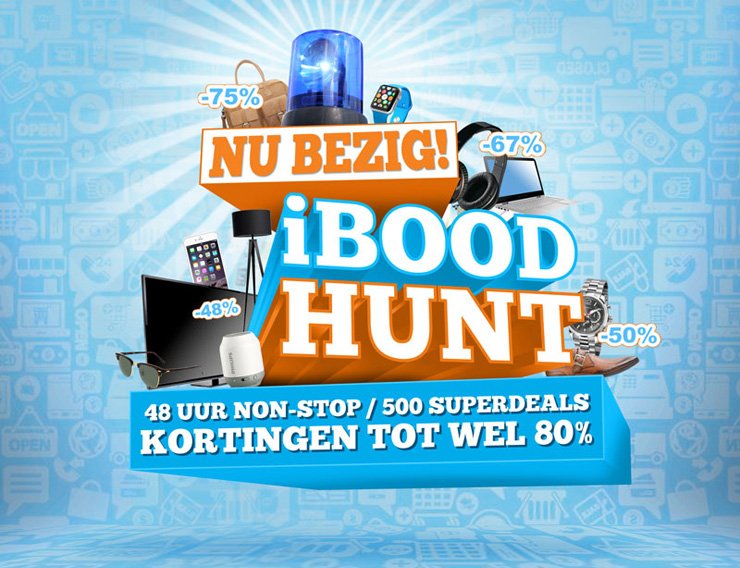 Koopjesjagers opgelet! iBOOD Hunt van start!