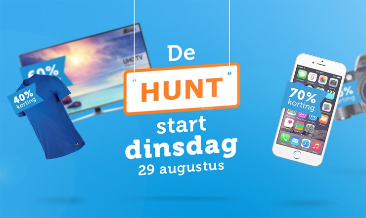 Ready, set, go! iBOOD Hunt van start!