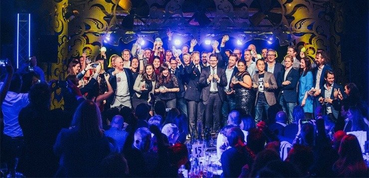 Website van het jaar gala avond 2017