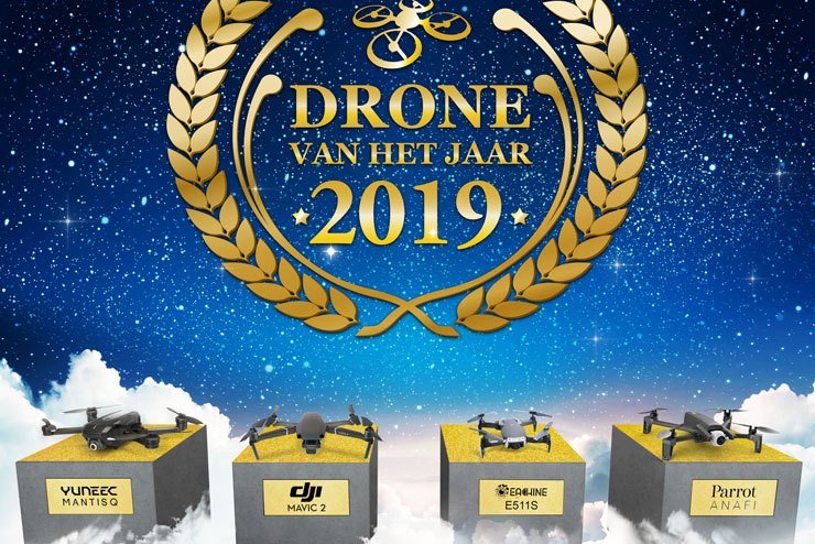 Stem op de drone van het jaar