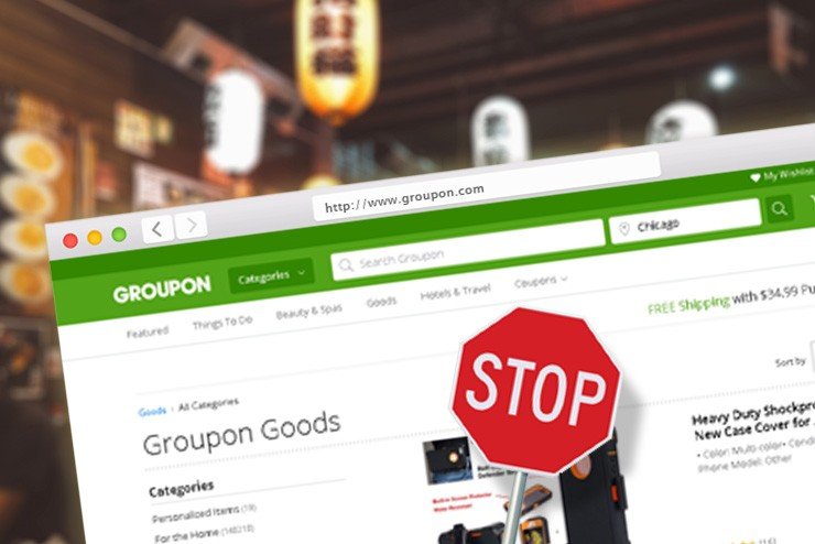 Groupon stopt met verkoop van producten